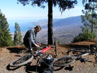 Downhill MTB Mountainbike routes, North Tenerife