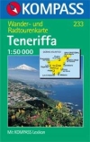 Kompass 233 map of Tenerife - 1:50,000 scale