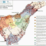 Tenerife volcanic hazards map