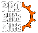 Free pro bike hire T-shirt when you spend more than 200 Euros
